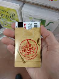 If this is not the case for you, i see that there is a contact area on your website. The Gift Cards From Trader Joe S Come With A Holder That Resembles A Grocery Bag Mildlyinteresting