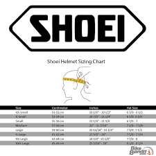 Shoei Motorcycle Helmet Sizing Chart Disrespect1st Com