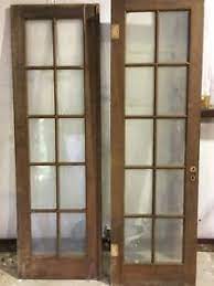Clear insulated true divided light glass is standard. Antique French Doors 10 Glass Panel 78 X 24 Ebay