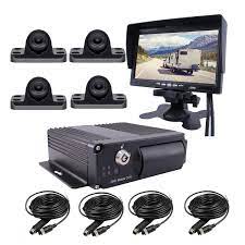Amazon.com : JOINLGO 4CH 1080P AHD Vehicle Car DVR MDVR Video Recorder Loop  Record with 4 Pieces 150 Degree Large View Mini Waterproof Side Front Rear  View Car Camera 7