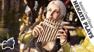 Assassin S Creed Odyssey Sexy Beautiful Hekate Playing Pan Flute Youtube