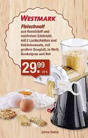 Dekoartikel günstig und bequem online kaufen! Westmark Fleischwolf Angebot Bei V Markt