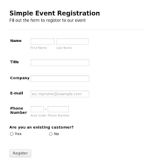 Registration Form Template 303 Registration Form Online Registration Form Registration Form Sample