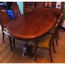 Drexel heritage dinning room set. Drexel Heritage Dining Room Table W 6 Chairs Aptdeco