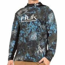Details About Huk Performance Fishing Gear Kryptek Icon 3xl Neptune Antimicrobial Hooded Shirt