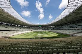 O fogo começou em uma cabine de rádio. Arena Castelao Ceara Fortaleza Fortaleza The Stadium Guide