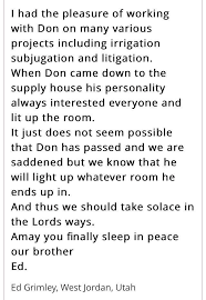 Don Edwards Obituary (1956