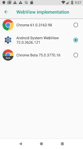 Android system webview is a chrome powered component that allows apps to show web components within the app without opening the browser the bottom line: Https Chromium Googlesource Com Chromium Src Head Android Webview Docs Prerelease Md