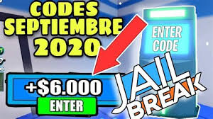 At jailbreak you cannot redeem codes as easily as in other games. Codes Jailbreak 2021 Jailbreak Codes 2020 March Youtube Regular Updates On The Roblox Jailbreak Codes 2021