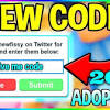 Adopt me codes may 2019. 1