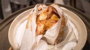 The chicken is baked to perfection with onions and a little chicken broth. Instant Pot Salt Baked Chicken Tested By Amy Jacky