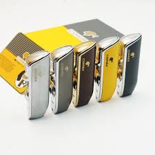 Always refill the lighter in an upside down position to avoid injecting air into the lighter. Europe Buyer Cohiba Metal Gas Butane 3 Torch Jet Flame Cigar Lighter With Punch Cigarette Windproof Lighters Gift Box Cigar Lighter Cigar Torch Lightercigar Torch Aliexpress