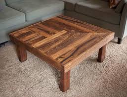 Simple design solid wood coffee table mdf panel for living. Pallet Wooden Coffee Table Design Pallet Furniture Plans