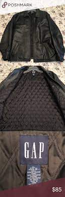 Men S Gap Leather Jacket Leather Jacket Men Leather Jacket Gap Jacket