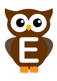 Buchstabe Letter E Alphabet Letter Templates Owl