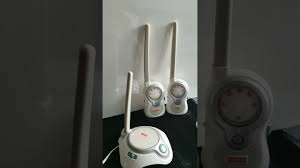 Review Fisherprice Two Channel Baby Monitor J1315 Youtube