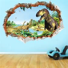 Maybe you would like to learn more about one of these? Buy 3d Vivid Dinosaur Wall Stickers For Kids Room Bedroom Home Decoration Animal Mural Art Diy Decal Pvc Poster Cicig