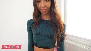 Tall and Skinny Light Skin Black Fashion Model Lia Lin Fucked In Yoga Pants  At The Gym - XNXX.COM