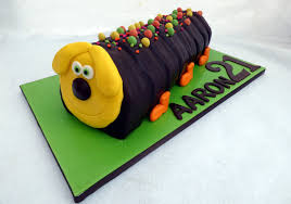 Compare cakes and choose the best flavour combined with the best price. Asda Inspired Clyde The Caterpillar Birthday Cake Susie S Cakes