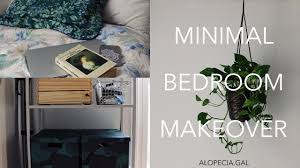 Take a look at the new bedroom which balances both. Minimal Bedroom Makeover Ikea Haul