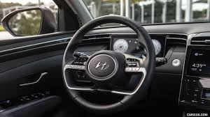 Like it or loathe it, the styling demands attention. 2022 Hyundai Tucson Interior Steering Wheel Caricos