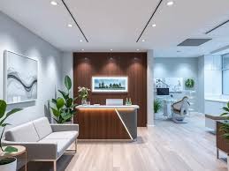 5 أفكار مميزة لتصميم ديزاين ديكور عيادة اسنان عصرية