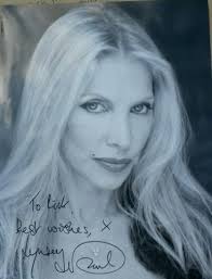 Lynsey de Paul signed photo. Would suit someone called Rick. Eurovision