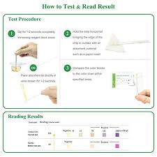Easy Home 25 Individual Pouch Urinary Tract Infection Test Strips Uti Urine Testing Kit For Urinalysis And Detection Of Leukocytes And Nitrites