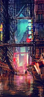 Night Artwork Futuristic City Cyberpunk Wallpaper Iphone X Wallpaper In 2020 Futuristic City Iphone Wallpaper Images Iphone Wallpaper
