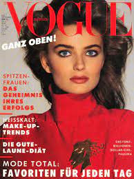 Paulina porizkova by marco glaviano for vogue italia (february 1990). Paulina Porizkova Throughout The Years In Vogue Paulina Porizkova Vogue Germany Vogue Covers