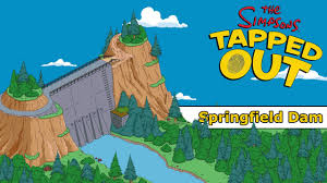 Simpsons springfield map springfield tapped out springfield heights groomsmen boxes the simpsons. The Simpsons Tapped Out Springfield Dam Youtube