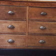 L.170 x p.63 x h.81 cm dimensions tiroirs : Meuble De Metier 15 Tiroirs