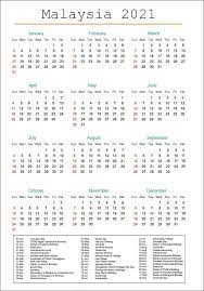 Subscribe or download the 2021 malaysia public holidays web calendar into your ics calendar supported applications. Kalender 2020 Malaysia
