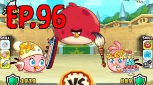 Red bird broke bad pig's house. Angry Birds Fight Wikivisually