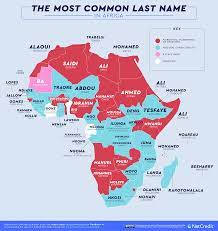 Are you asking about christian (first) names or surnames? Map Reveals The Most Common Surnames In Every Country Popular Last Names Surnames Names