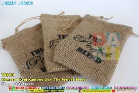 Kemasan Kopi Kantong Goni The Perfect Blend Souvenir Pernikahan Kantong Souvenir Kemasan Goni