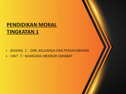 Praktis topikal a+ pendidikan moral tingkatan 1 kssm. Pendidikan Moral T1 Unit 7 Flip Ebook Pages 1 10 Anyflip Anyflip