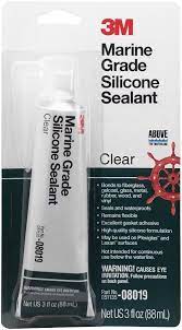 3m 08019 Clear Marine Grade Silicone Sealant 3 Fl Oz Pack Of 1 Sealant Marine Sealant Marine