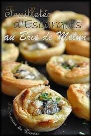 Feuilletes D Escargots Au Brie De Melun Recettes De Cuisine Recette Escargot Recette Aperitif
