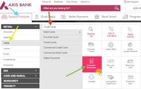 Unlike debit cards which are linked to your bank accounts and debit the corresponding amount for every transaction, credit cards offer you the flexibility to make transactions on credit independent of your account balance. How To Download Axis Bank Credit Card Statement Online