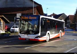 Public transit routes on yandex.maps. Asm Seeland Man Lion S City Nr 68 Be 872368 Unterwegs Auf Der Linie 75 In Brugg Bei Biel Am 13 12 2020 Bus Bild De