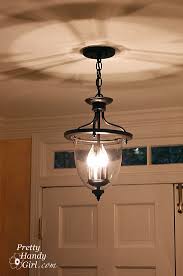 A New Old Foyer Light Pretty Handy Girl