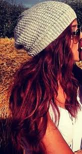 Chelsea houska dark red hairrr this is exactly how i want mine again! Chelsea Houska Red Hair