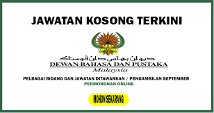 Penubuhan dbp adalah untuk mengembangkan bahasa melayu sebagai bahasa. Jawatan Kosong Terkini Dewan Bahasa Dan Pustaka Terkini Pengambilan September 2020 Jawatan Kosong Sabah