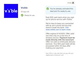 Find credit card issuer customer service phone numbers. Slightly Offtopic But My Bank Of America And Chase Credit Card Is Offering 35 Off For New Visible Line So Check Your Credit Card Offers Visible