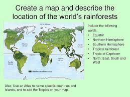 Tropical rain forests can average between half a foot to two and a half feet of precipitation in a year. Where Are Tropical Rainforests Located Ppt Download