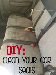 With a scrub brush, brush the stains using a circular motion. Diy Detail Your Cars Upholstery Car Cleaning Hacks Cleaning Car Upholstery Cleaning Hacks