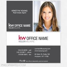 All keller williams cards can be customized with your text, photos and contact information. Keller Williams Real Estate Business Cards Thick Color Both Etsy