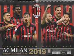 Scopri i risultati delle partite di serie a e il calendario completo della stagione 2020/21 dei rossoneri. Calendari Milan Calendario Milan 2019 Orizzontale Italiano Edicola Shop