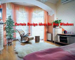 This bay window curtain is in three parts. Curtain Design Ideas For Bay Windows For A Glamorous Look My Lovely Home